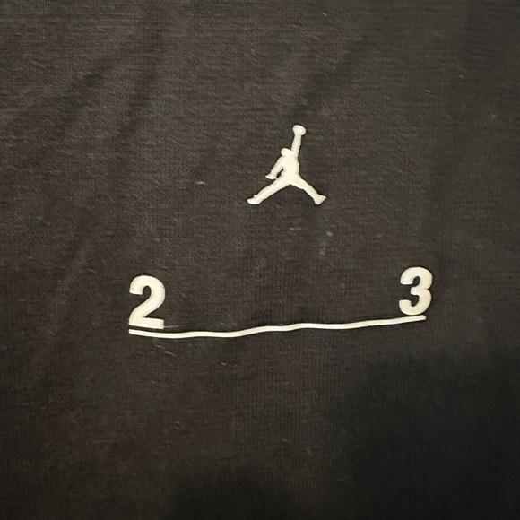 Black T-Shirt with White Logo - Picture 1 of 6
